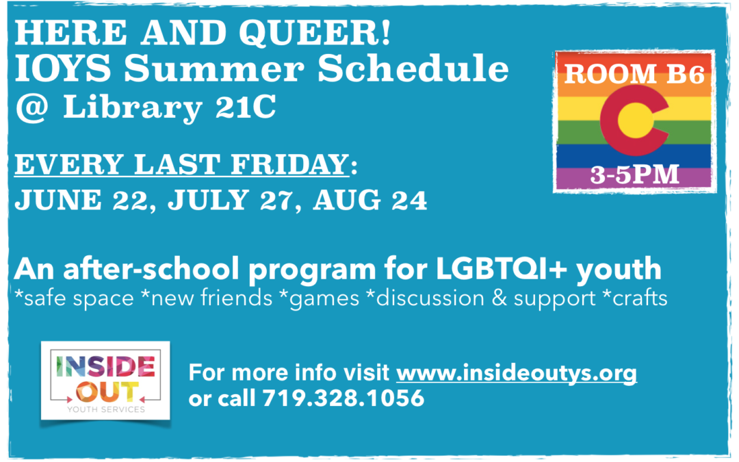August 24th Last Date for Summer Program @ Library 21C!