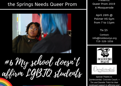 #6 My school doesn't affirm LGBTQ students.